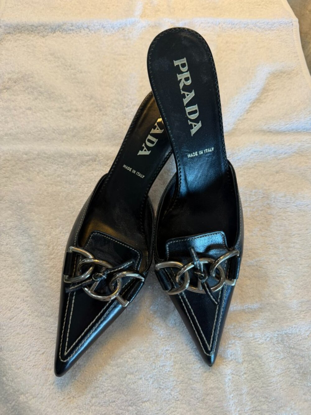 Black Prada Mule - Picture 6 of 6